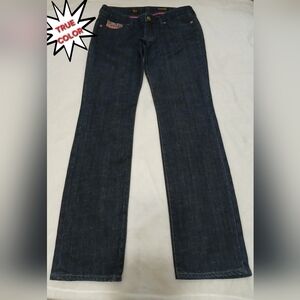 Women's Jeans "Stella" with glittered-sequin back pockets EUC